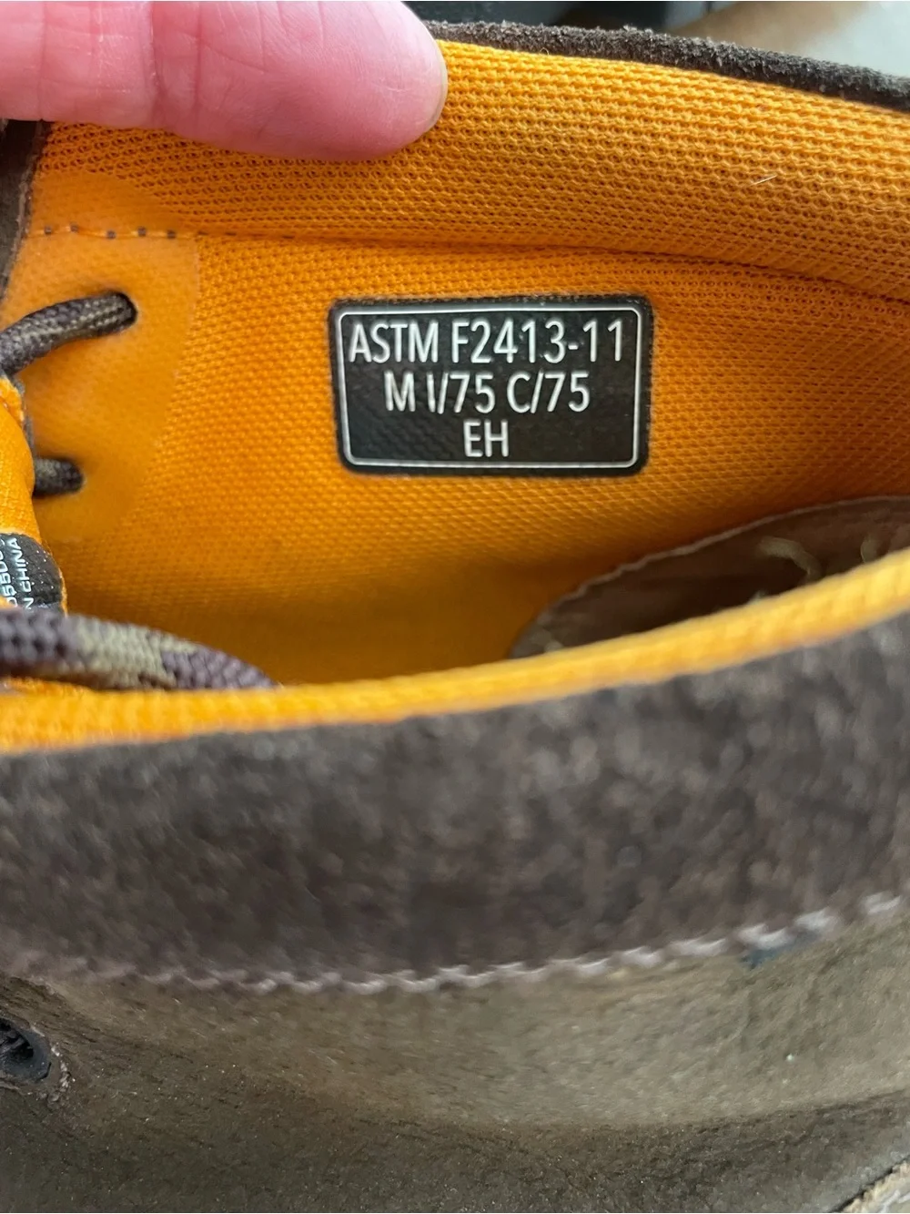 Ariat Edge LTE Brown Chukka Work Boots Composite Toe size 9.5